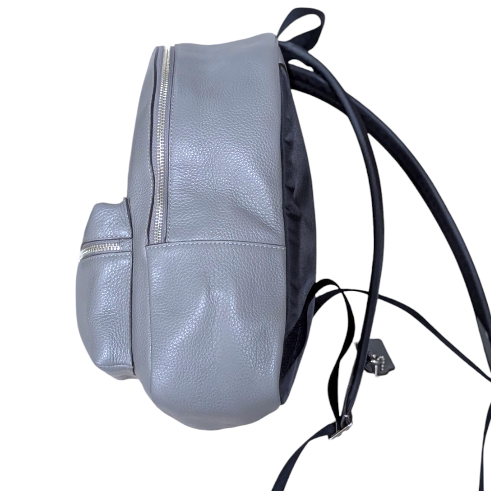 Coach Charlie Gray Leather Backpack - Picture 4 of 12